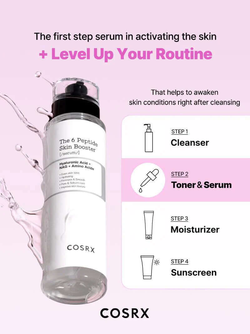 COSRX 6 Peptide Skin Booster Serum - Korean Skincare