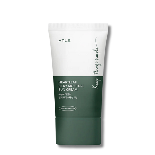 Anua Heartleaf Silky Moisture Sun Cream SPF 50+ PA++++ – 50ml