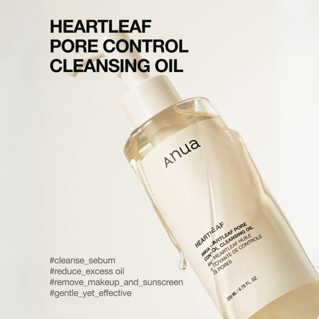 Anua Heartleaf Pore Control Cleansing Oil Mild – Sensitive Skin