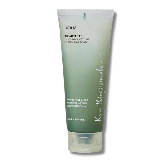 Anua Heartleaf Succinic Moisture Cleansing Foam