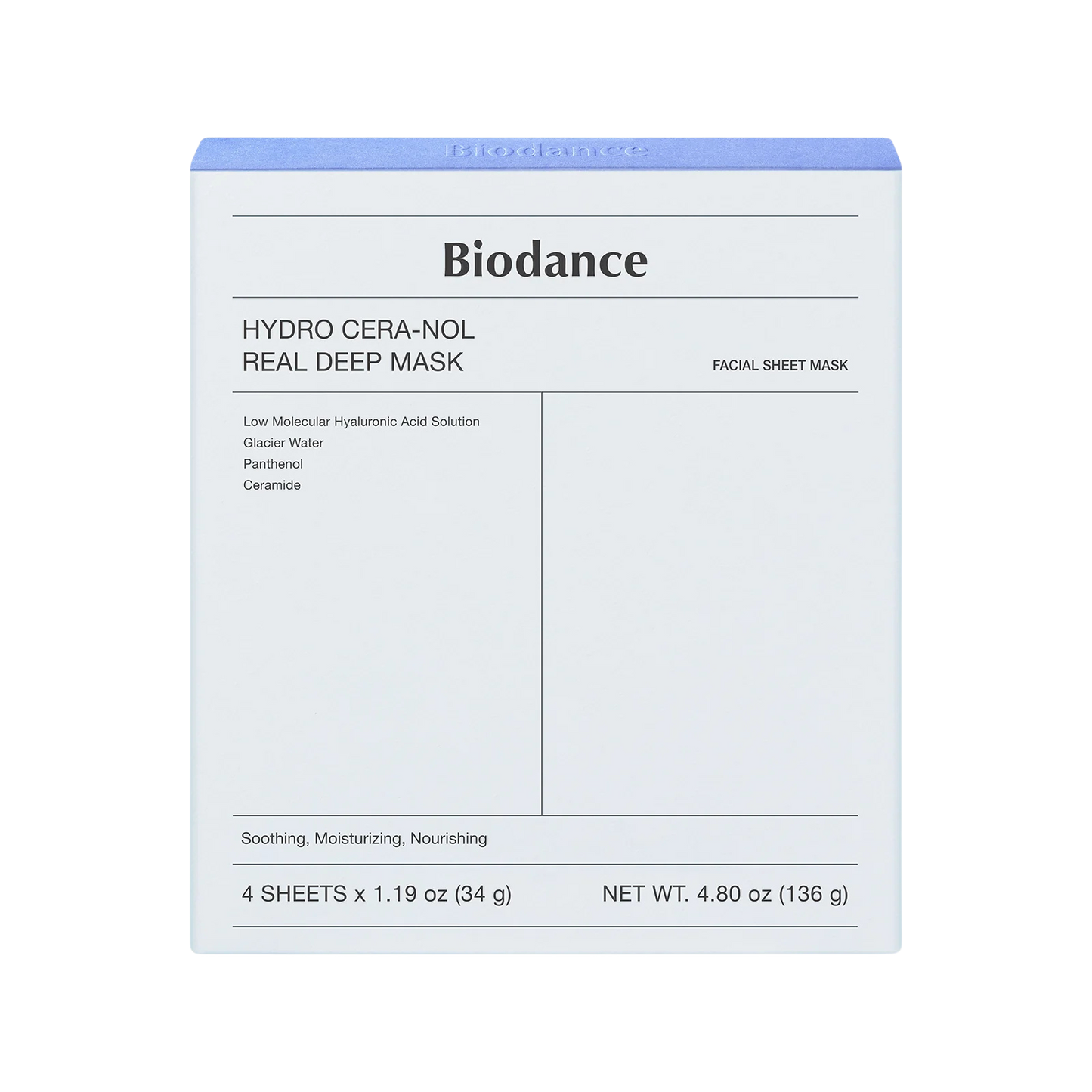 Biodance Hydro Cera-nol Real Deep Mask